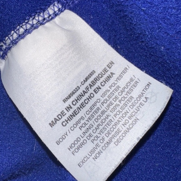 Nike Womens Blue Therma-fit Pullover Hoodie Sweater Size Medium M - Picture 8 of 10